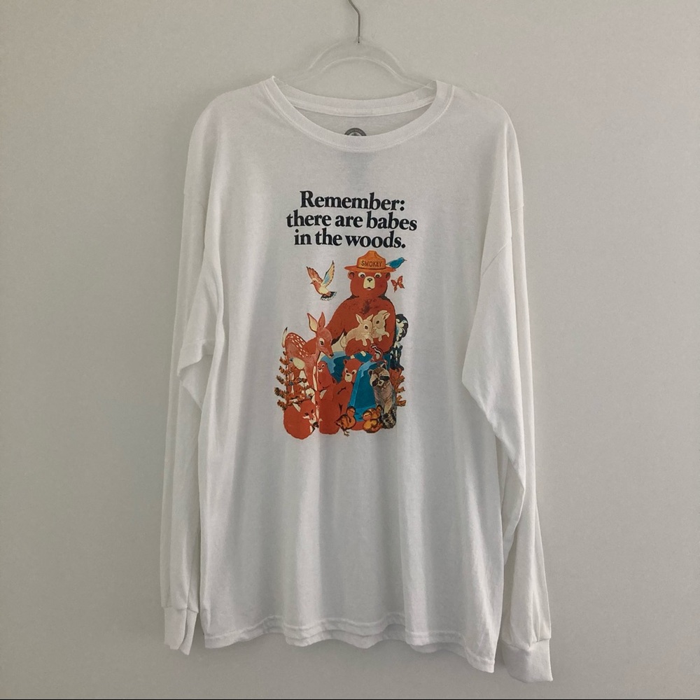 Smokey The Bear Babes In The Woods Recycled TShirt